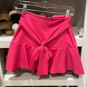NWT Zara Pink Skort